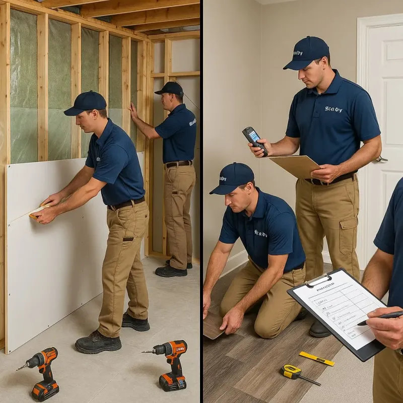 Repairs and Reconstruction process in Oak Lawn, IL